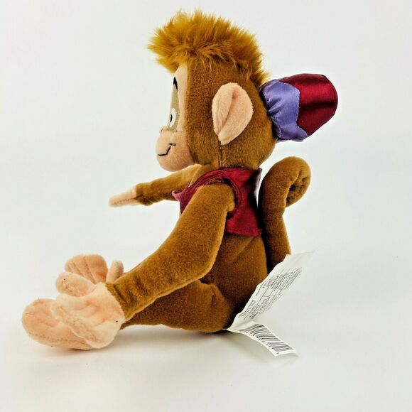Disney Store Abu Monkey from Aladdin Plush Stuffed Animal Toy 7" - Picture 2 of 7